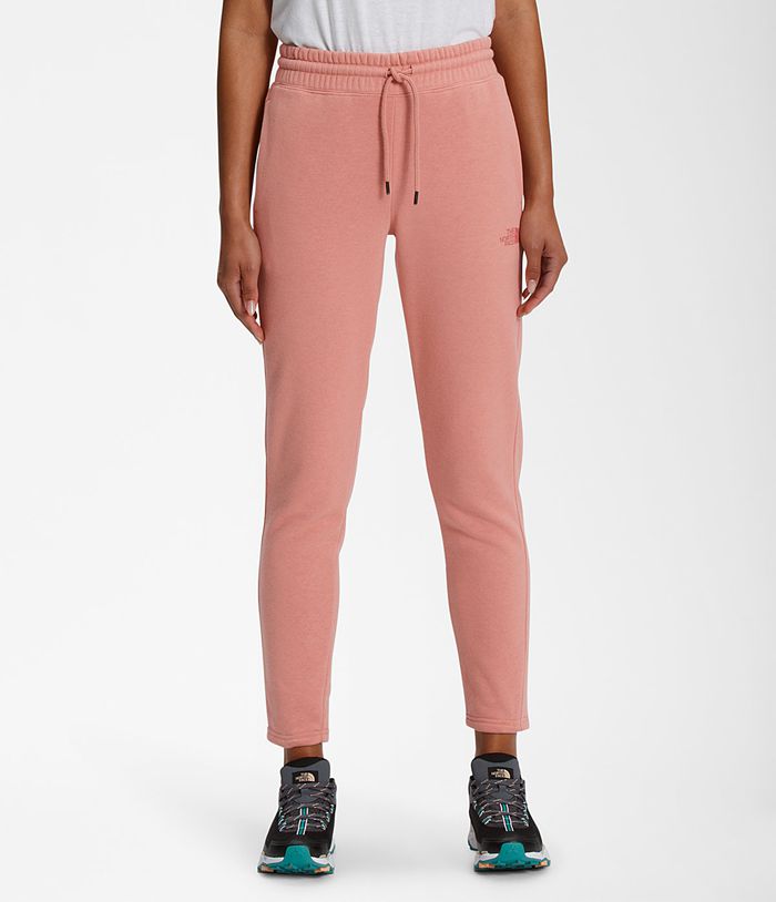 Pantalones The North Face Mujer Half Dome Crop Jogger Rosas - Peru 05346VLAO